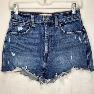 Abercrombie & Fitch Ultra High Rise Mom Shorts Size 26